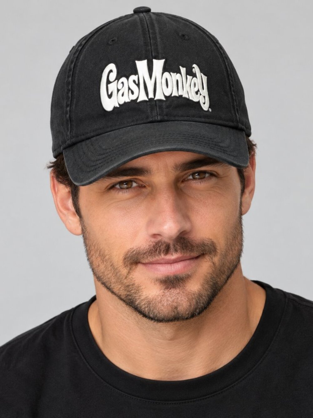 Trio of Men’s Baseball Caps – Gas Monkey, Adidas & Rover on the Rocks – 3-Piece